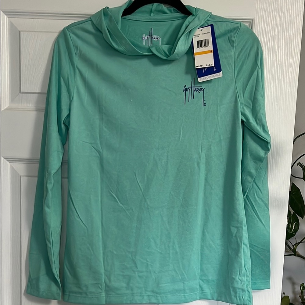 Guy Harvey Mint Green Long Sleeve Shirt